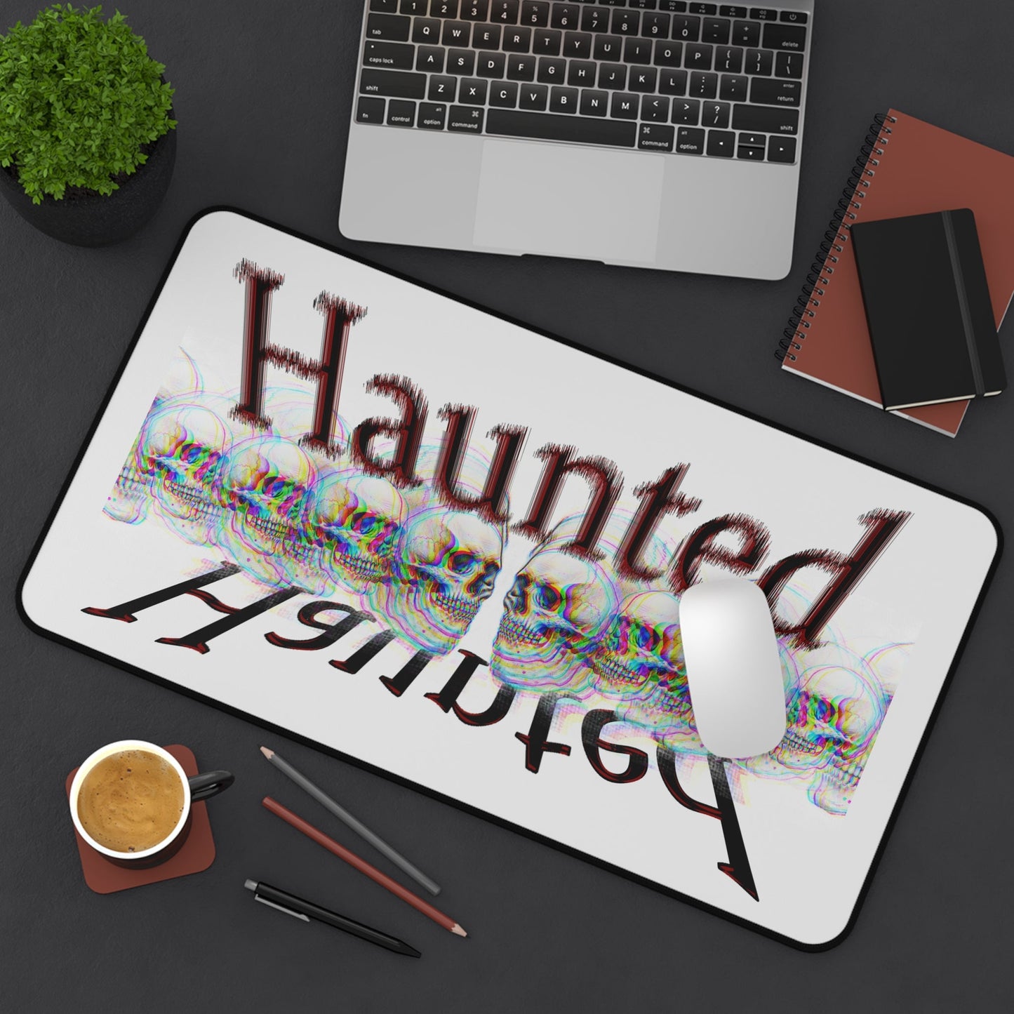 Spooky Skull Game mat | Gothic Aesthetic - Home Decor - Printify