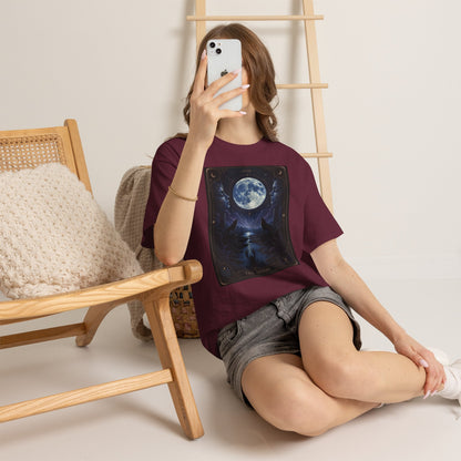 Tarot Moon Tee — The Moon Tarot Graphic T-Shirt - T-Shirt - Printify