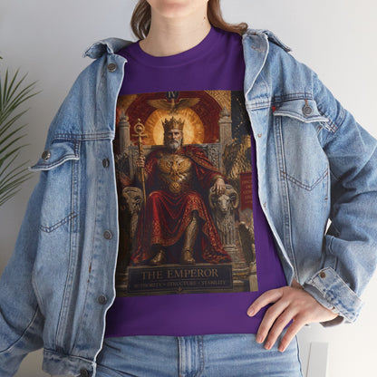 Tarot The Emperor T-Shirt – Vintage Occult Card Graphic Tee - Erudition Designs
