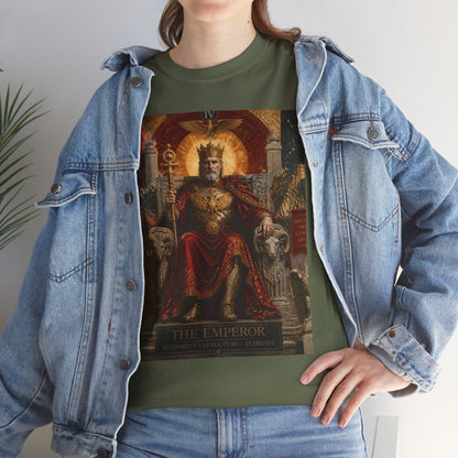 Tarot The Emperor T-Shirt – Vintage Occult Card Graphic Tee - Erudition Designs