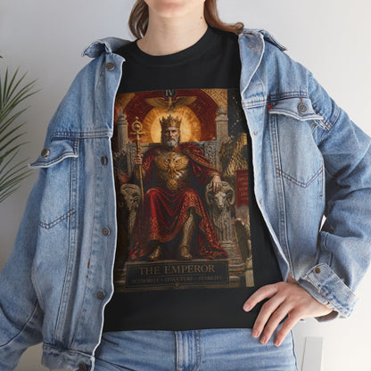 Tarot The Emperor T-Shirt – Vintage Occult Card Graphic Tee - Erudition Designs
