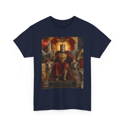 Tarot The Emperor T-Shirt – Vintage Occult Card Graphic Tee - Erudition Designs
