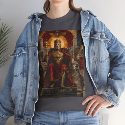 Tarot The Emperor T-Shirt – Vintage Occult Card Graphic Tee - Erudition Designs