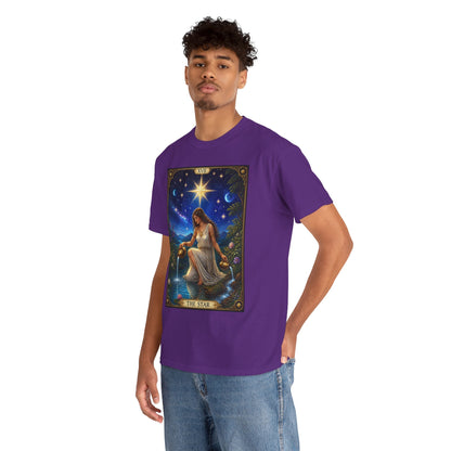 Tarot 'The Star' Graphic Tee — Mystical Astrology Card Shirt - T-Shirt - Printify