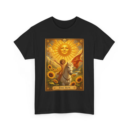 Tarot The Sun T-Shirt — Tarot Card Tee - T-Shirt - Printify