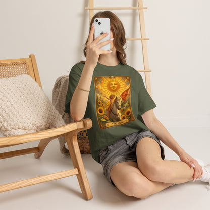Tarot The Sun T-Shirt — Tarot Card Tee - T-Shirt - Printify
