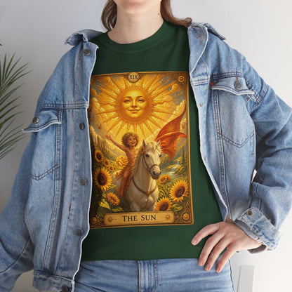 Tarot The Sun T-Shirt — Tarot Card Tee - T-Shirt - Printify