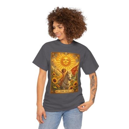 Tarot The Sun T-Shirt — Tarot Card Tee - T-Shirt - Printify