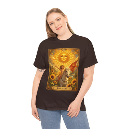 Tarot The Sun T-Shirt — Tarot Card Tee - T-Shirt - Printify