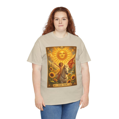 Tarot The Sun T-Shirt — Tarot Card Tee - T-Shirt - Printify