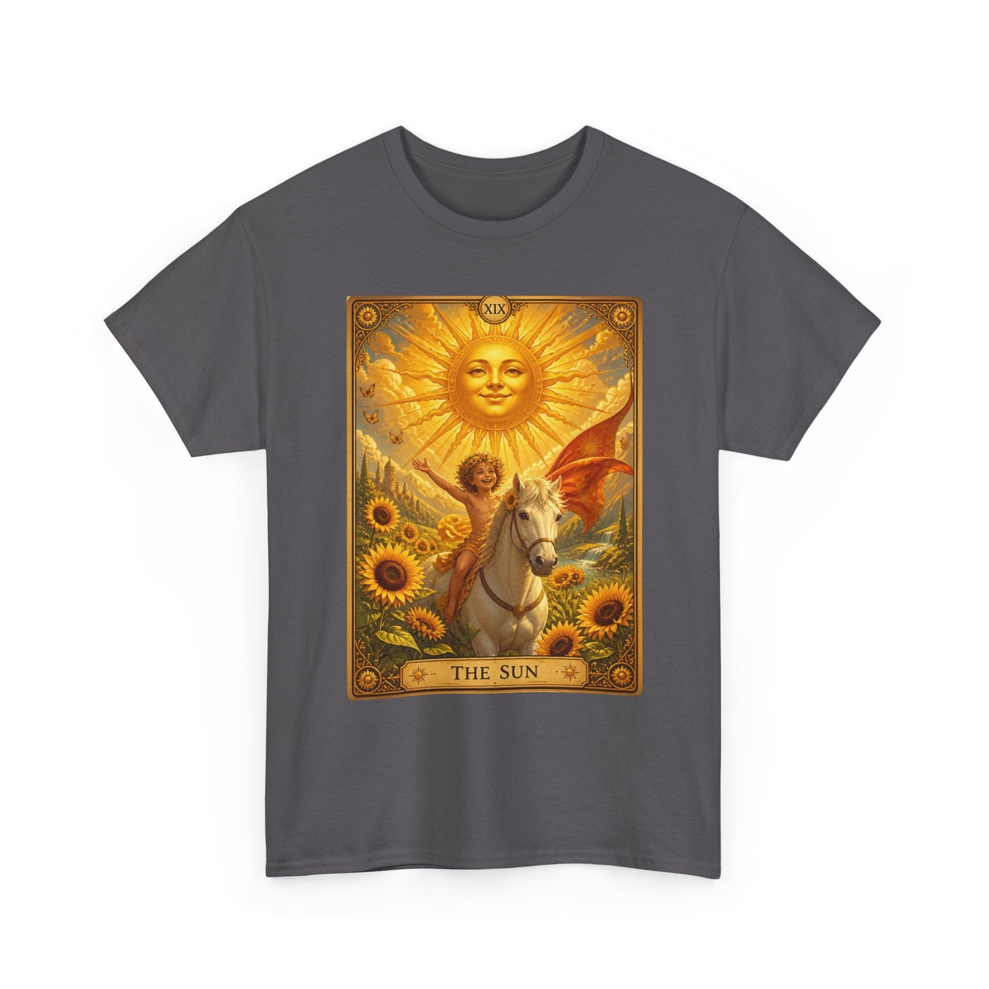 Tarot The Sun T-Shirt — Tarot Card Tee - T-Shirt - Printify