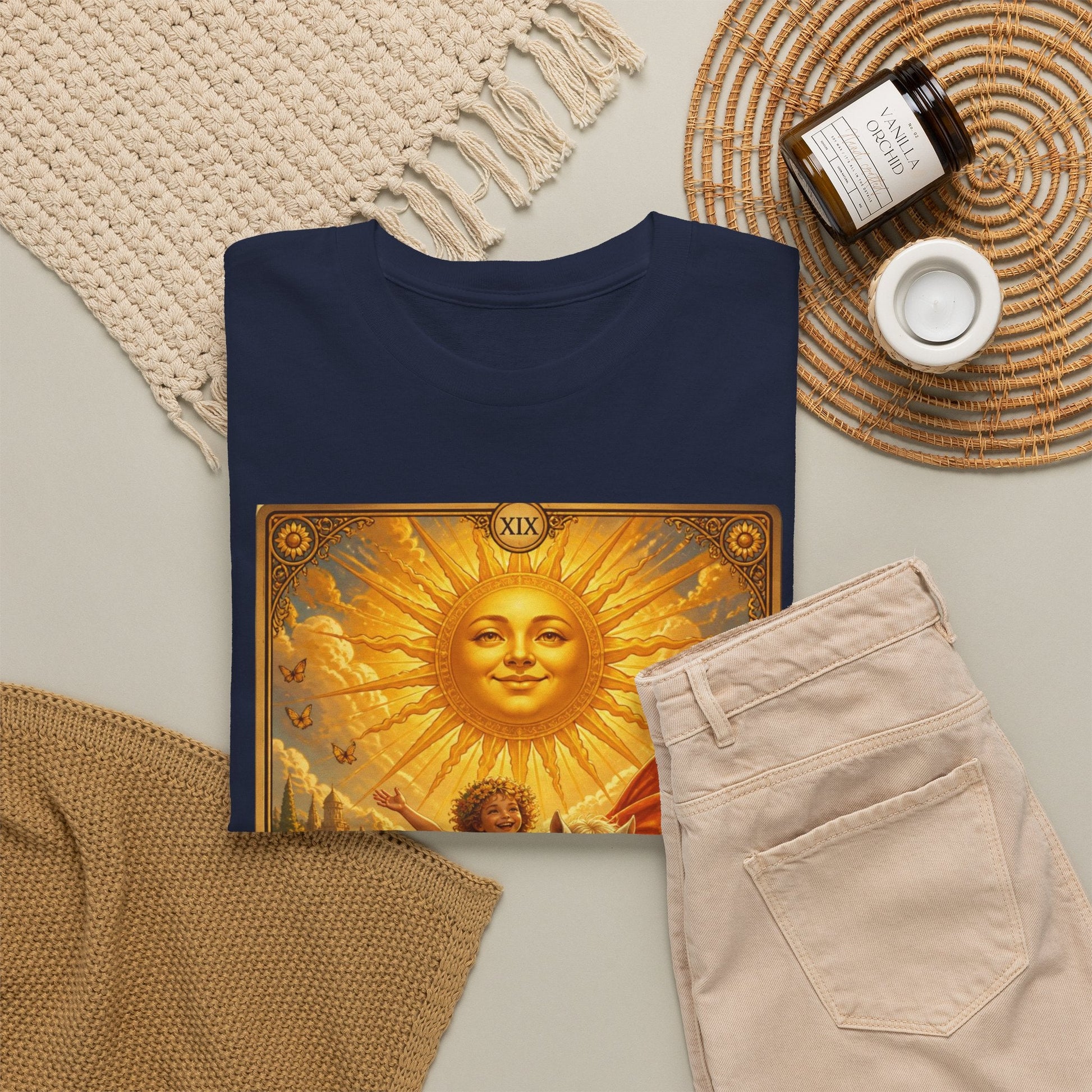 Tarot The Sun T-Shirt — Tarot Card Tee - T-Shirt - Printify