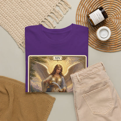 Temperance Tarot Tee — Angel Tarot Card T-Shirt - T-Shirt - Printify