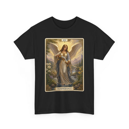 Temperance Tarot Tee — Angel Tarot Card T-Shirt - T-Shirt - Printify