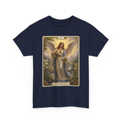Temperance Tarot Tee — Angel Tarot Card T-Shirt - T-Shirt - Printify