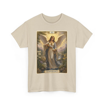 Temperance Tarot Tee — Angel Tarot Card T-Shirt - T-Shirt - Printify