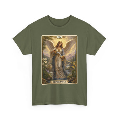 Temperance Tarot Tee — Angel Tarot Card T-Shirt - T-Shirt - Printify