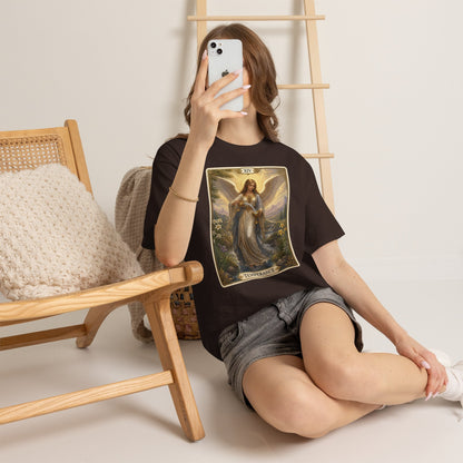 Temperance Tarot Tee — Angel Tarot Card T-Shirt - T-Shirt - Printify