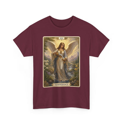 Temperance Tarot Tee — Angel Tarot Card T-Shirt - T-Shirt - Printify