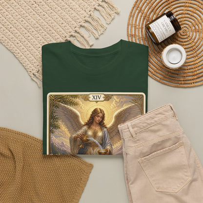Temperance Tarot Tee — Angel Tarot Card T-Shirt - T-Shirt - Printify
