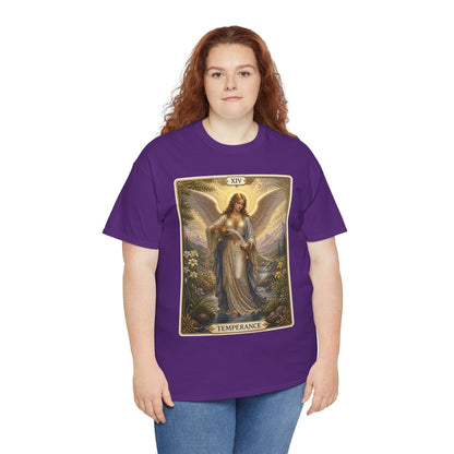 Temperance Tarot Tee — Angel Tarot Card T-Shirt - T-Shirt - Printify