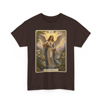 Temperance Tarot Tee — Angel Tarot Card T-Shirt - T-Shirt - Printify