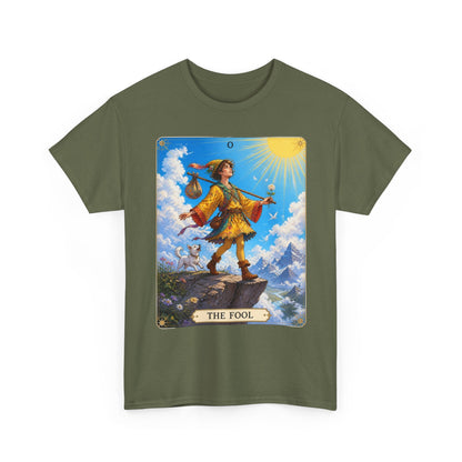 The Fool Tarot Card T-Shirt — Vibrant Mystical Tarot Tee - T-Shirt - Printify