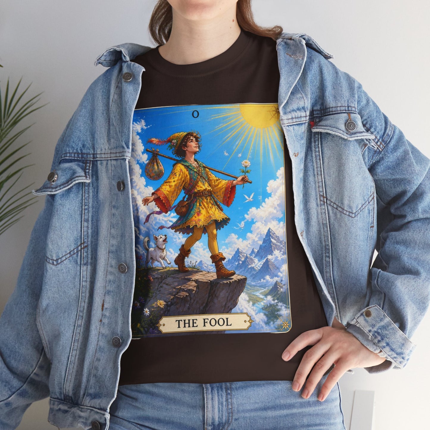 The Fool Tarot Card T-Shirt — Vibrant Mystical Tarot Tee - T-Shirt - Printify