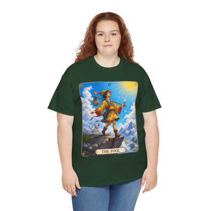 The Fool Tarot Card T-Shirt — Vibrant Mystical Tarot Tee - T-Shirt - Printify