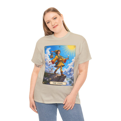 The Fool Tarot Card T-Shirt — Vibrant Mystical Tarot Tee - T-Shirt - Printify