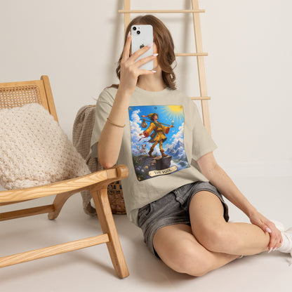 The Fool Tarot Card T-Shirt — Vibrant Mystical Tarot Tee - T-Shirt - Printify
