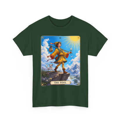 The Fool Tarot Card T-Shirt — Vibrant Mystical Tarot Tee - T-Shirt - Printify