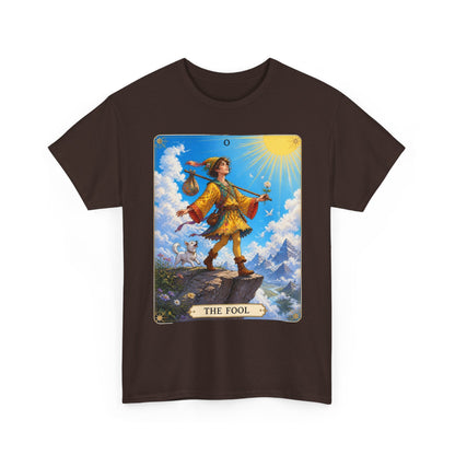 The Fool Tarot Card T-Shirt — Vibrant Mystical Tarot Tee - T-Shirt - Printify