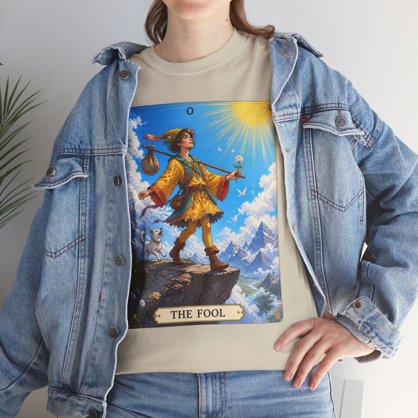 The Fool Tarot Card T-Shirt — Vibrant Mystical Tarot Tee - T-Shirt - Printify