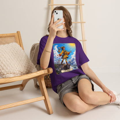 The Fool Tarot Card T-Shirt — Vibrant Mystical Tarot Tee - T-Shirt - Printify