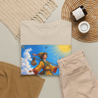 The Fool Tarot Card T-Shirt — Vibrant Mystical Tarot Tee - T-Shirt - Printify