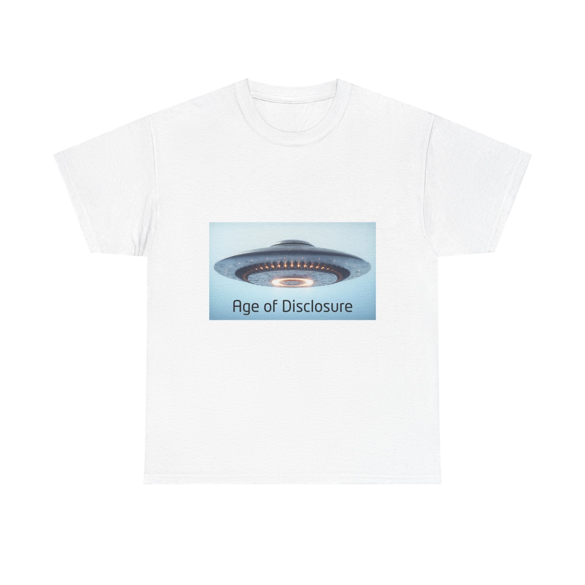 UFO Graphic Tee — Age of Disclosure T-shirt - Erudition Designs