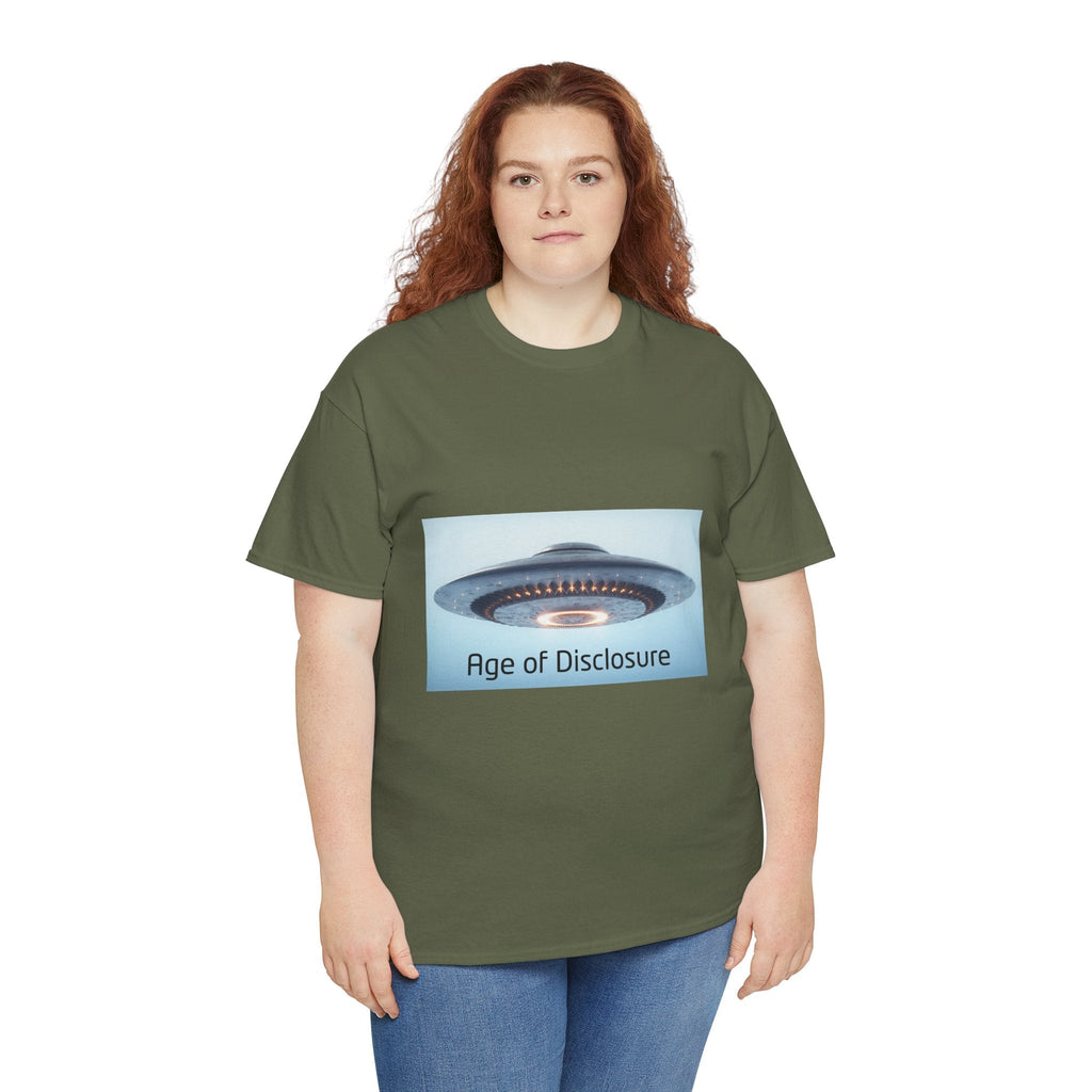 UFO Graphic Tee — Age of Disclosure T-shirt - Erudition Designs
