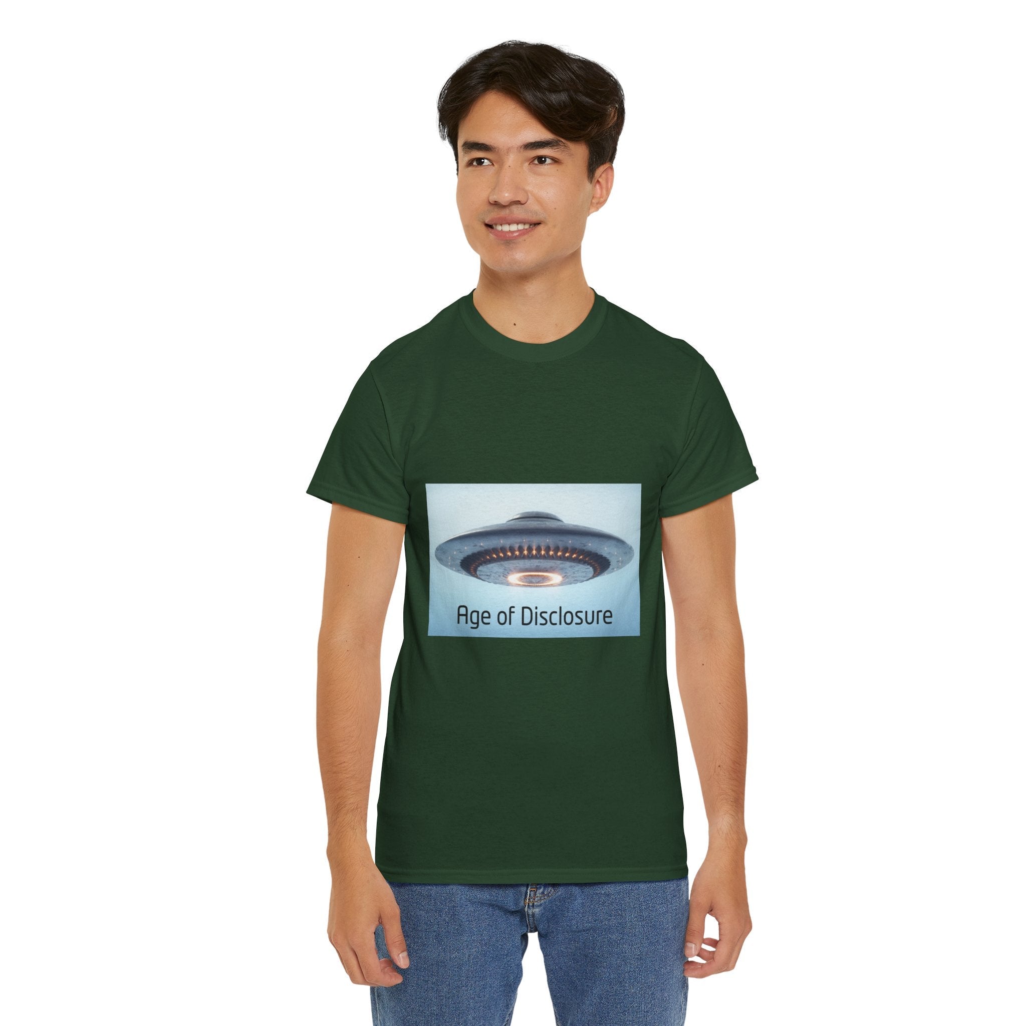 UFO Graphic Tee — Age of Disclosure T-shirt - Erudition Designs