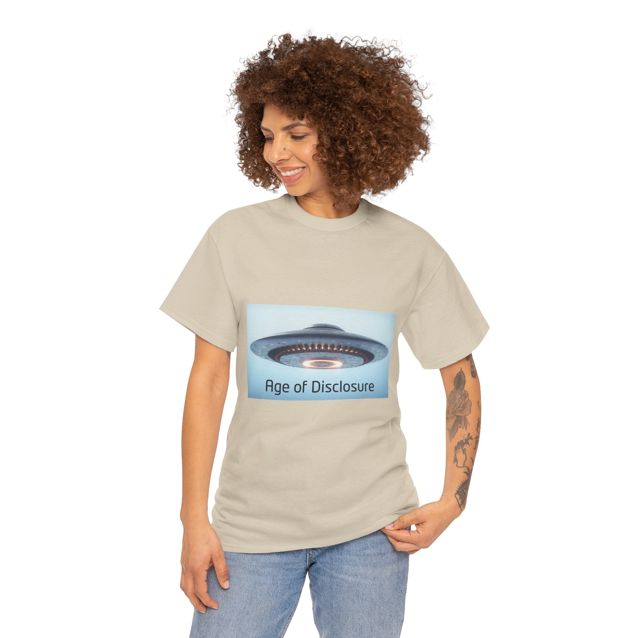 UFO Graphic Tee — Age of Disclosure T-shirt - Erudition Designs