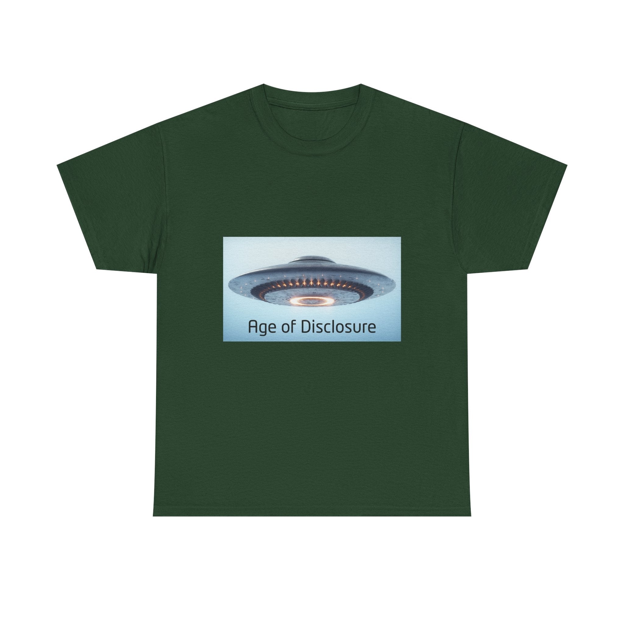 UFO Graphic Tee — Age of Disclosure T-shirt - Erudition Designs