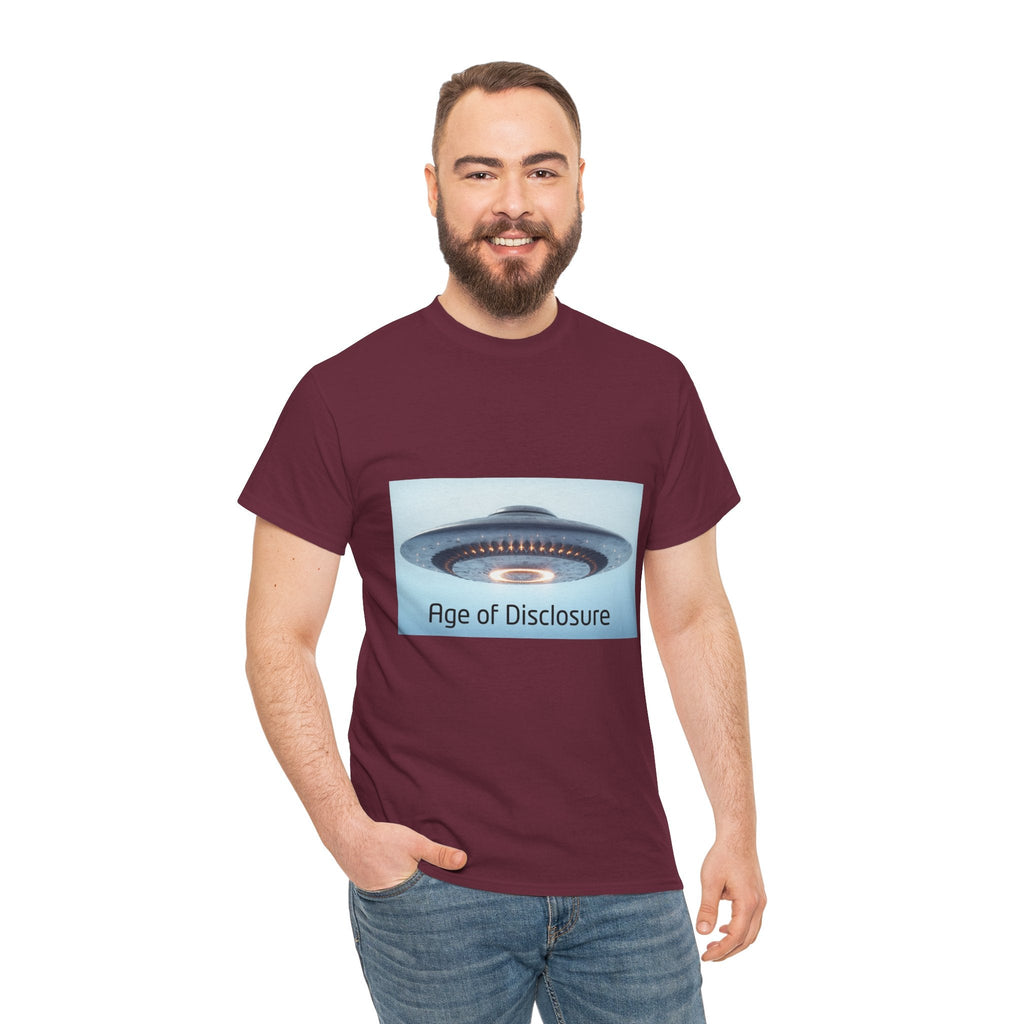 UFO Graphic Tee — Age of Disclosure T-shirt - Erudition Designs