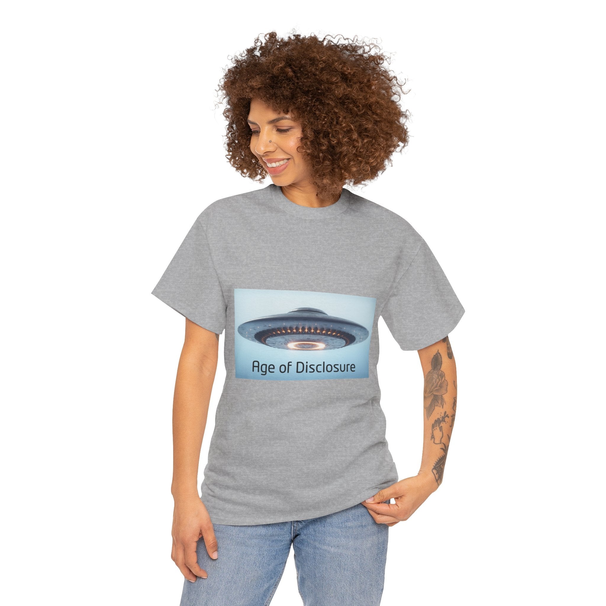 UFO Graphic Tee — Age of Disclosure T-shirt - Erudition Designs