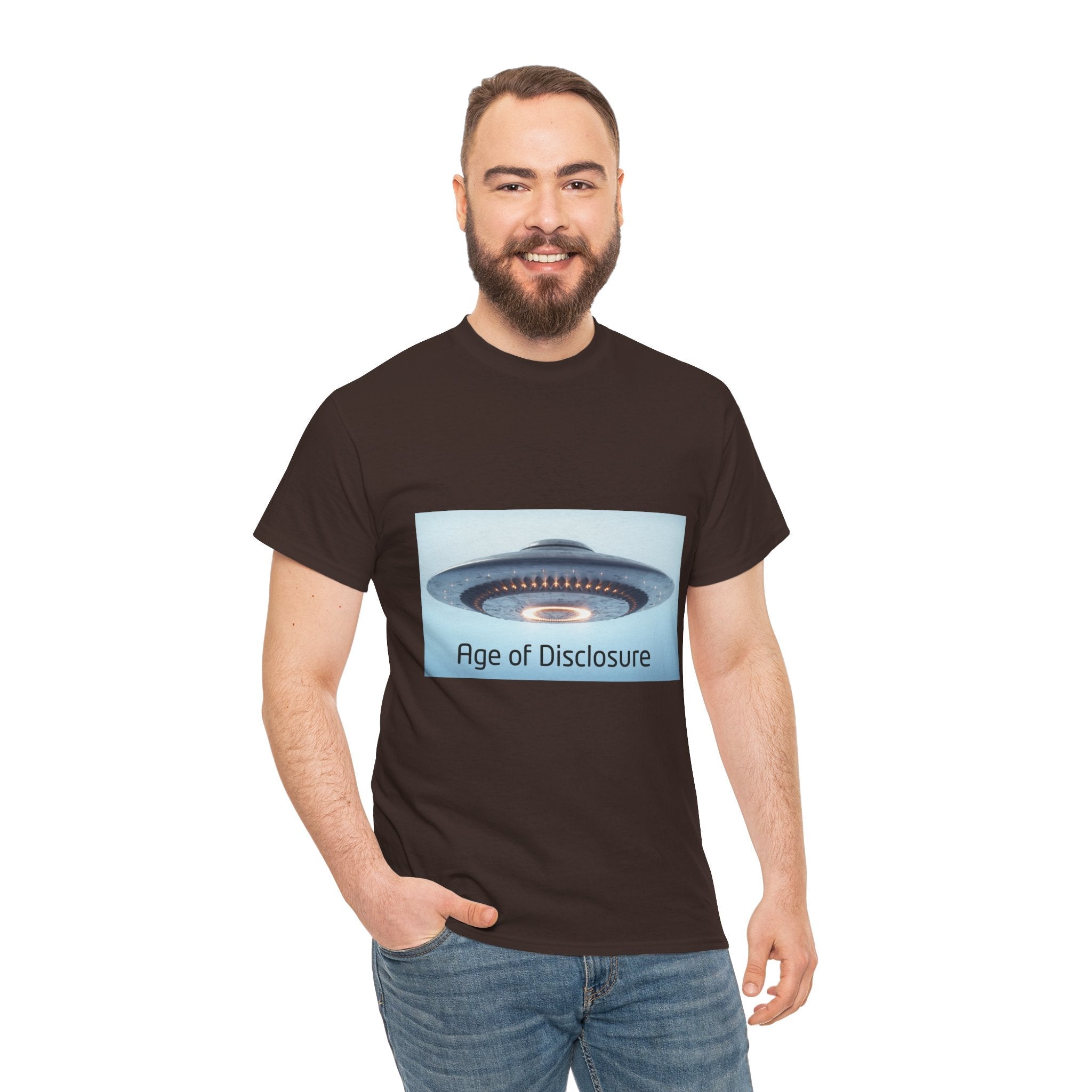 UFO Graphic Tee — Age of Disclosure T-shirt - Erudition Designs