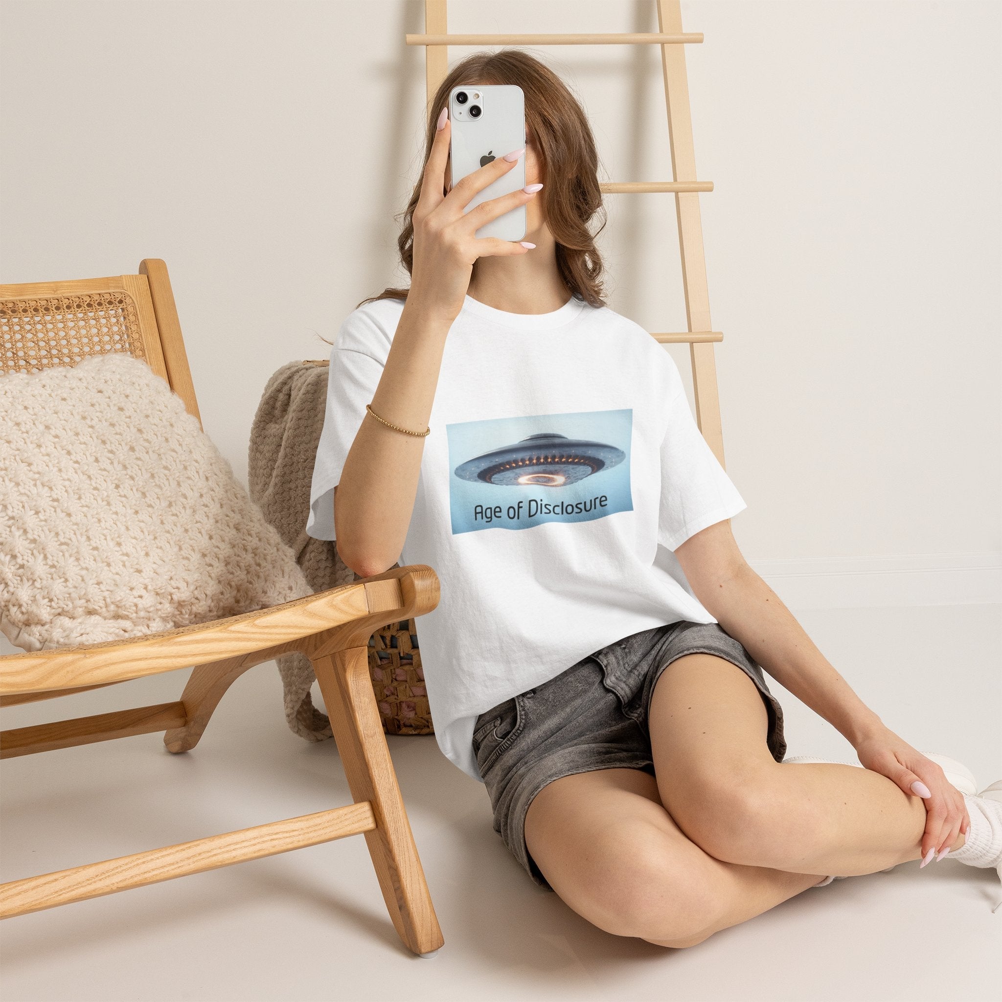 UFO Graphic Tee — Age of Disclosure T-shirt - Erudition Designs