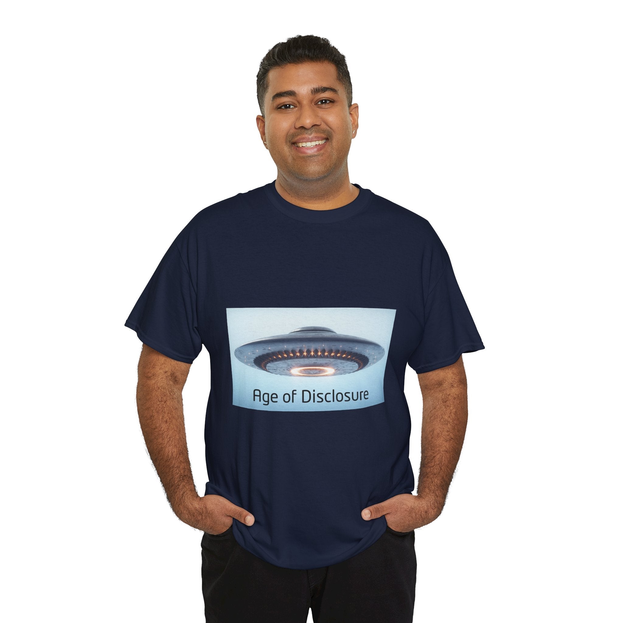 UFO Graphic Tee — Age of Disclosure T-shirt - Erudition Designs