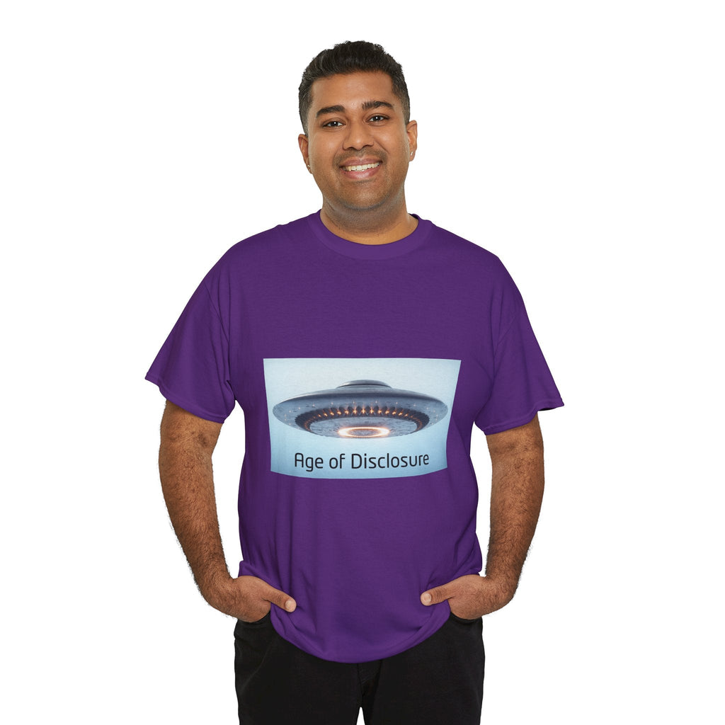 UFO Graphic Tee — Age of Disclosure T-shirt - Erudition Designs