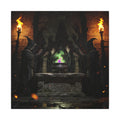 Witch Coven Ritual Canvas Wall Art - Erudition Designs